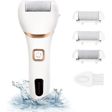 Elektrisk Fodfil, En Genopladelig Vandfast Hård Hudfjerner, Der Fjerner Sprukne Hæle Og Død Hud