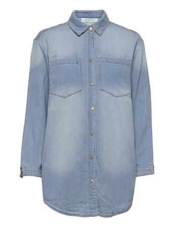 Crjilina Denim Shirt Blue Cream
