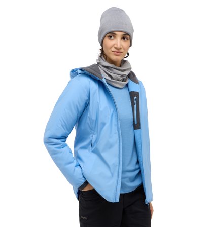 Haglöfs Mimic Alert Hood Women Sky Blue - Damen - XL