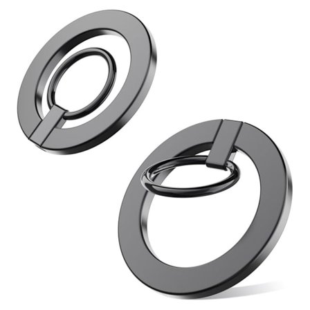 A675 magnetic phone ring holder – black