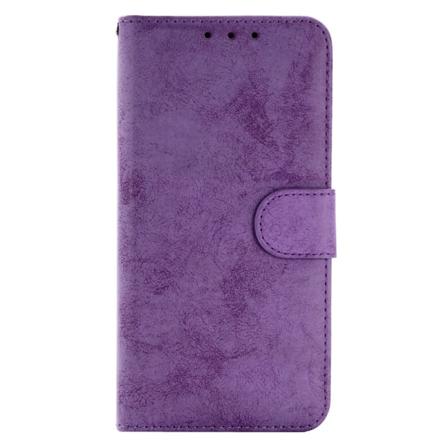 Genomt nkt Pl nboksfodral fr n LEMAN f r Samsung Galaxy S8 Lila