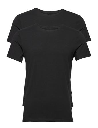 Bhdinton Crew Neck Tee 2-Pack T-shirts Short-sleeved Svart Blend