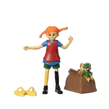 PIPPI Figurset Långstrump Dockor & figurer ONESIZE