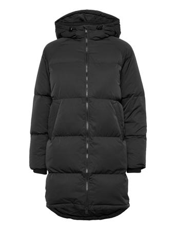 Slfmina Down Jacket B Fôret Kåpe Svart Selected Femme