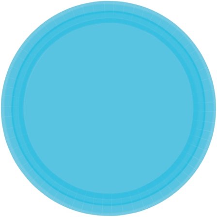 Amscan Pappers Tallrik (Förpackning om 8) One Size Caribbean
