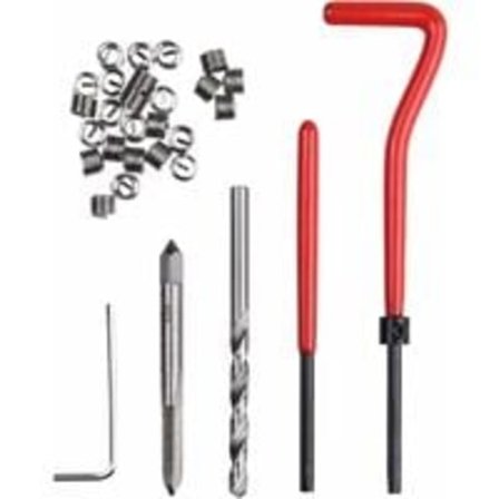 30 kappaleen M5-kierteiden korjaussarja M5 x 0.8 mm kierteinen kierreistutus työkalu kierteiden korjaussarja