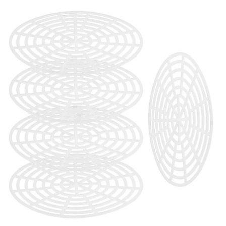 Fikseringsværktøj til grøntsager Genanvendelig fermenteringsnet Sylteglas Presseværktøj Køkkenredskaber 15,5×15,5×3 cm Fermentering 5 stk