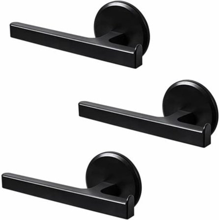 TS-Badrumshanddukshängare Toalettpappershållare Handdukshängare med Sugpropp i Plast Badrumshandduksset för Badrum