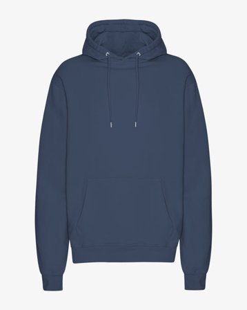 Classic Organic Hood - Petrol Blue - Male - XS