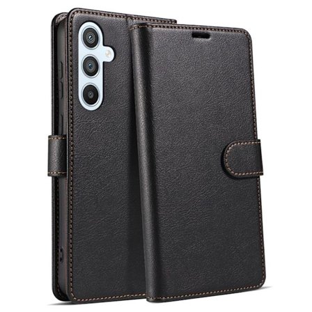Samsung Galaxy A57 5G Wallet Cover RFID Blocking Card Slots - Black