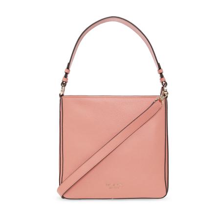 Kate Spade, Hudson Large shoulder bag Roze, Dames, Maat:ONE Size,leer