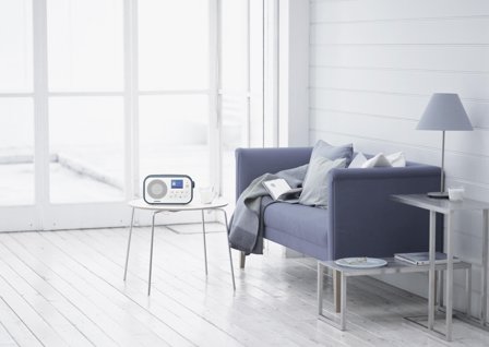 Sangean DPR-42BT White-Grey DAB+ / FM-RDS Portable Bluetooth Receiver