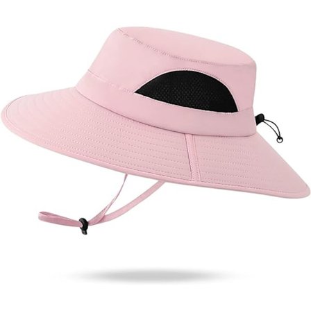 Solhatt for menn og kvinner, sammenleggbar med bred brem, bøttehatt for utendørs