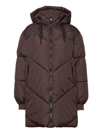 Vmbeverly Coat Boos Fôret Kåpe Brun Vero Moda