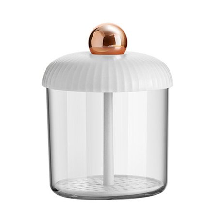 Face Foam Maker Portable Cleansing Foaming Cup Återanvändbar Whip Bubble Maker för resor Vitguld