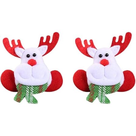 Jule-LED-Broche, Julebroche, Julebroche med LED-lys, Julebroche, Pins, Jule-Lysende Badges, Festlige Gaveartikler