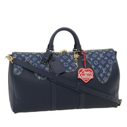 Louis Vuitton Vintage Pre-owned Tas , Blauw , unisex , Maat: ONE Size Vintage Tassen