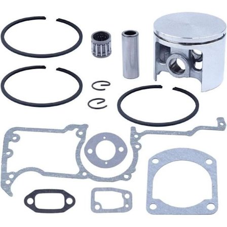 50mm Stempelring, Nålelager og Motorpakning Kompletsæt Kompatibel med Husqvarna 266 268 501 65 Motorsav Dele