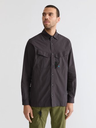 Klättermusen Syn LS Skjorte Herre - Raven - XL