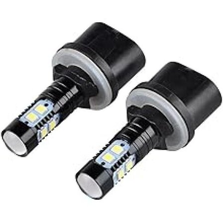 Kompatibel med 880 884 885 890 892 893 899 LED dimljuslampa konverteringskit 6000k 50w Vit-m.4204-Bra