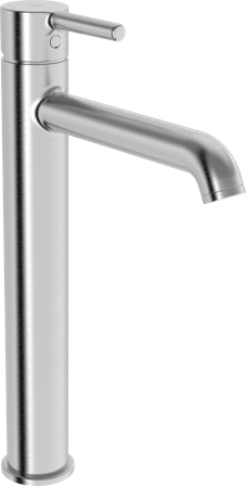 Oras Optima Style 2601FH-80 Servantkran høy modell Børstet stål, Baderom