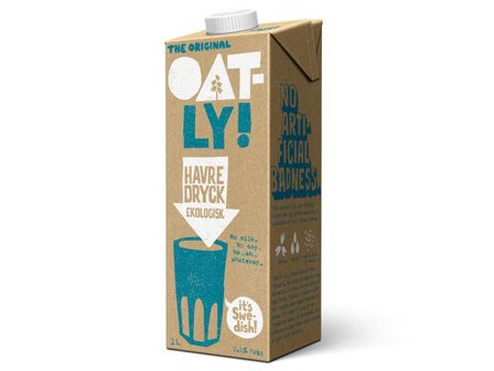OATLY Havredryck Ekologisk KRAV 1L - Lyreco - Kök och servering - Kaffe och te - Kaffemjölk