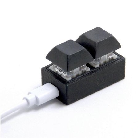 Mini Tangentbord Makro Knappsats RGB DIY Anpassa Genväg Tangentbord Gaming Mekaniskt Programmerbart Tangentbord