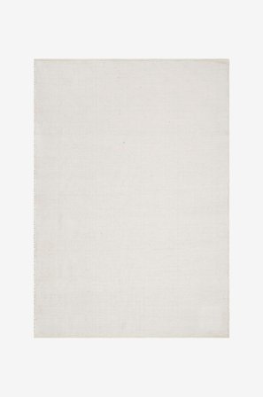 KM Home - Resirkulert teppe Holma - Hvit - Glattvevde tepper - 160X230 - Fra Homeroom