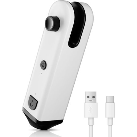 Poseforsegler - Genopladelig håndholdt varmeforsegler med skærer, magnet, oplukker og lommelygte, bærbar forsegler til mad, plastik og snacks B