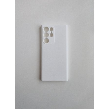 Milky White-Vit TPU silikon mobilskal till Samsung S22ULTRA