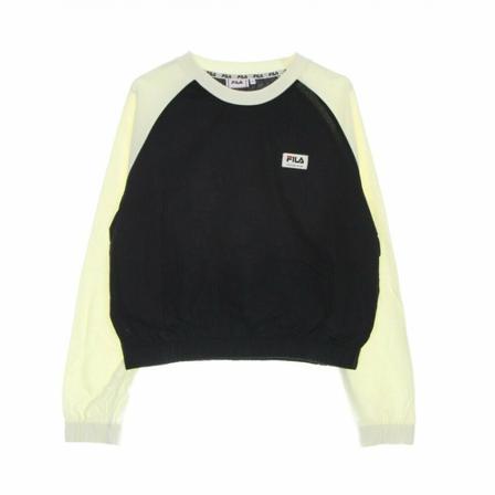 Fila lightweight crewneck sweatshirt l Sort, Dame Sweatshirts