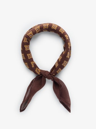 John Henric Men's Braunes Bandana Size Onesize