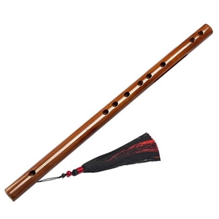 Bambusfløjte Mini Begynder D-nøgle Professionel Fløjte Uden Membranhul Bærbart Begynderudstyr