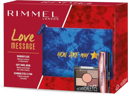 Rimmel Cofanetto Love Message Wonder'Luxe Mascara + Matita Kajal