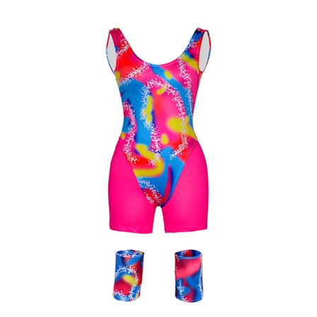 Mub- 2023 filmkostume Barbie Ken Cos Real Life Film Barbie kjole med tilbehør til voksne og børn