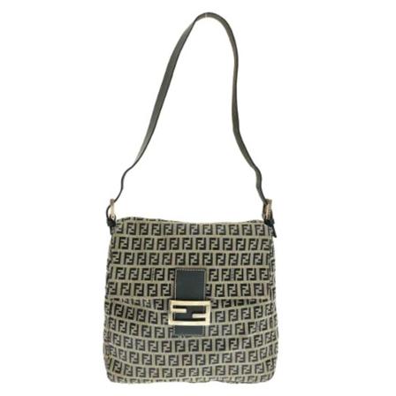 Fendi Vintage Pre-owned Shoulder Taske Grå, Dame Vintage Tasker, Størrelse: ONE Size