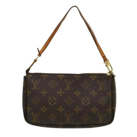 Louis Vuitton Vintage, Pre-owned Pochette Accessoires Monogram Bag Bruin, Dames, Maat:ONE Size