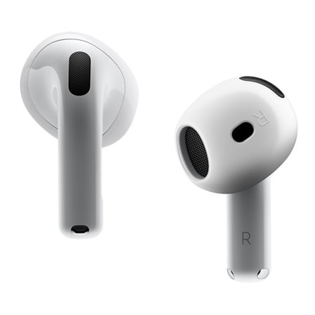 Til AirPods 4 ørepropper Anti-slip silikone etui Øreværne ørepropper - Gennemsigtig