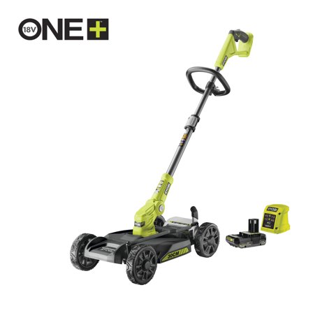 Ryobi RY18LMC30A-120 Trimmergräsklippare med batteri och laddare, Trädgårdsmaskiner