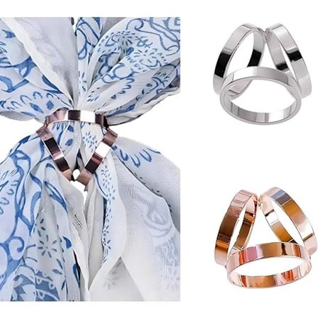 scarfringar, scarfspännen för damers sjalar, scarves, skjortor