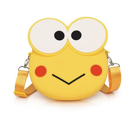 Kawaii Cartoon Anime Keroppi Silikonväska Messenger Bag