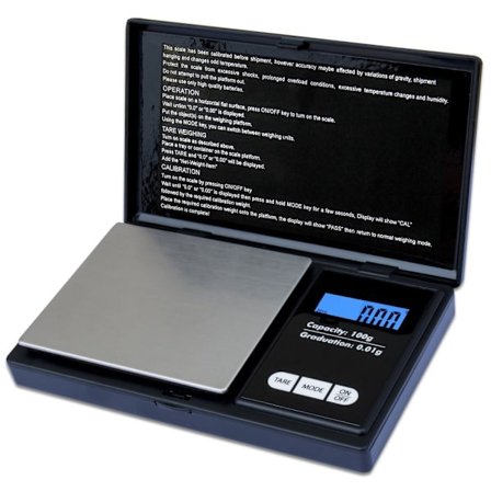 100g/0.01g LCD-skærm Digital smykkeskala Digital Milligram Scale