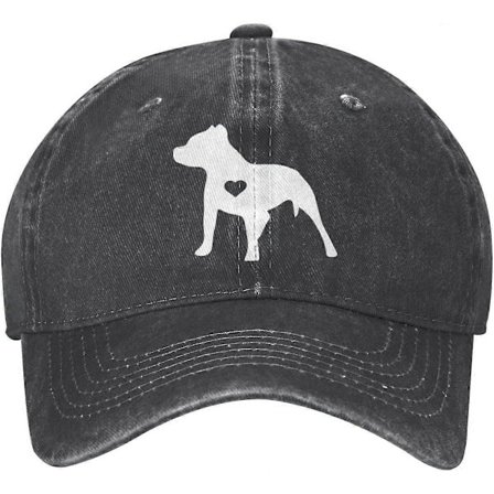 Love Pitbulls Unisex Cowboy Hat Baseball Caps Justerbare Sports Golf Denim Casquette Cap Style 983