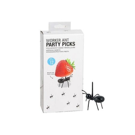 120 Pakk Myremat Fruktdekorasjonsgafler Myreformede Gafler Snacks Kake Dessert Hjem Kjøkken Fest