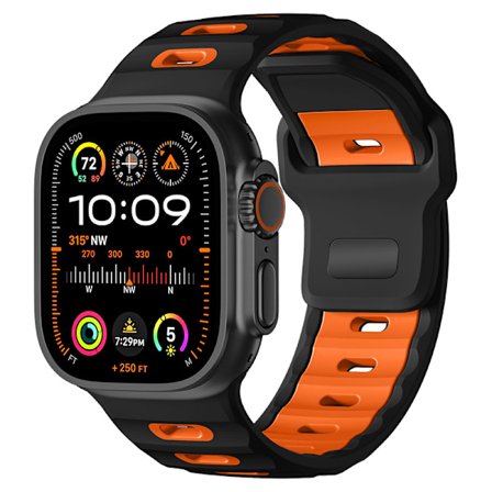 Snyggt silikonarmband för Apple Watch Series 1-10