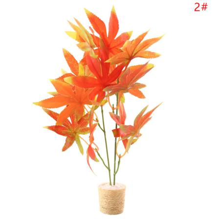 1:6 Dollhouse Miniature Potted S Model Tree Ornament Garden De