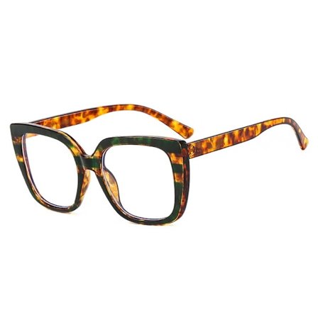 Anti-blått ljus glasögon fyrkantiga glasögon 5 5