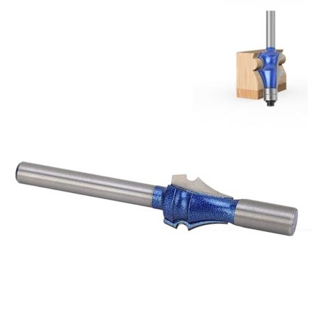 Tegnelinje Freserbit 1/4 tommers Skaft Arkitektonisk Forming Industriell Trebearbeiding Kutterverktøy 1/4xR1.5