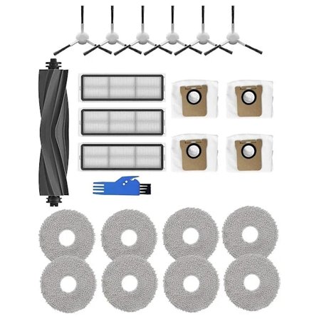 Til Dreame L10S Ultra, L10 Ultra Robotstøvsuger Hovedbørste HEPA-filter Støvsugerposer Moppepuder Reservedele (ZYH) Som Vist