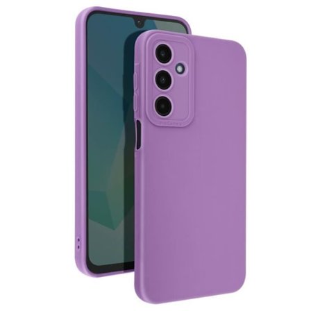 Coque - Samsung - Galaxy A16 - Pehmeä Silikoni - Kameraosuus Suojattu - Violetti